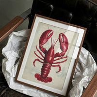 Crimson Catch From Maine Shores