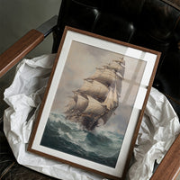 Tall Ships Dance On Restless Tides