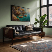 Cliffside Village Meets Azure Waters