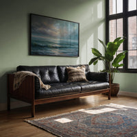 Ocean Breaths Between Storm Clouds