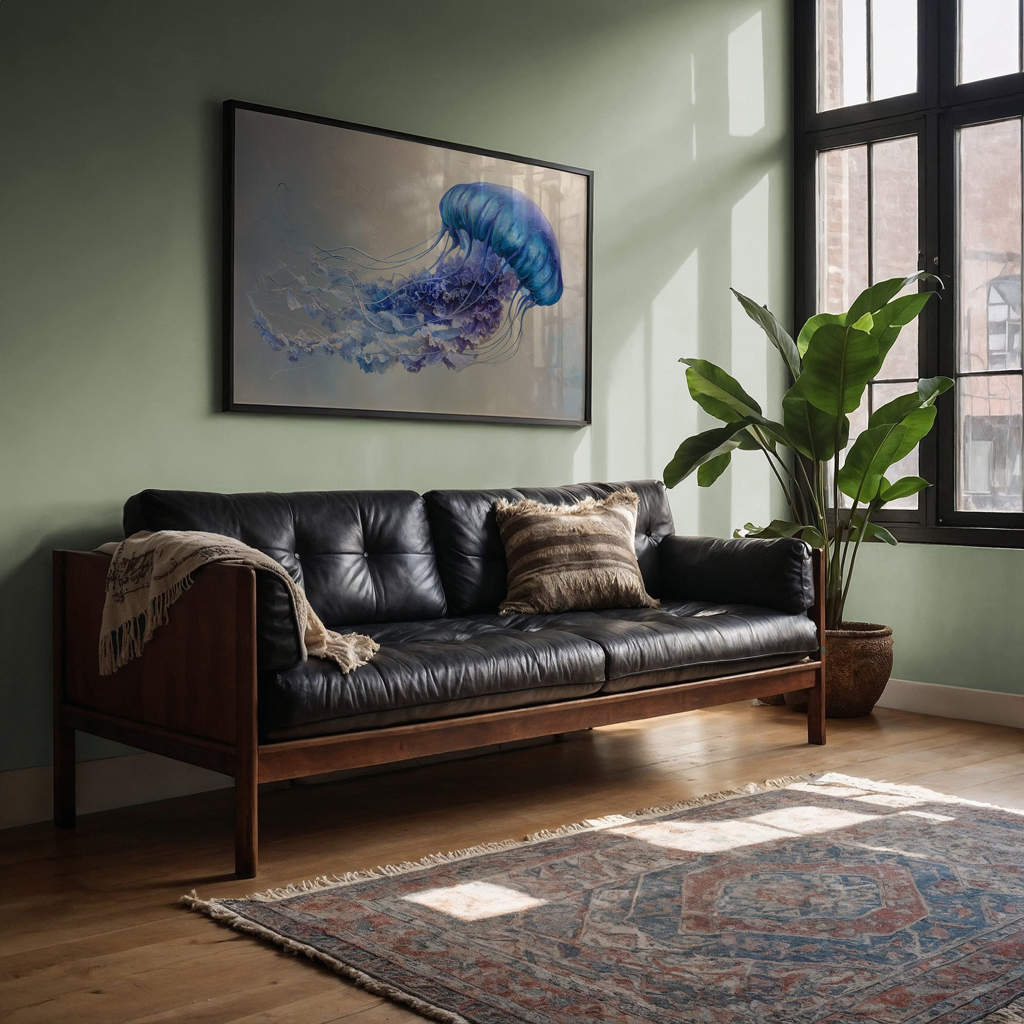 Ocean Ballet In Azure Depths