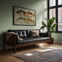 Coastal Catch On Weathered Boards