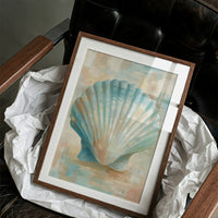 Coastal Memory In Aqua Tones