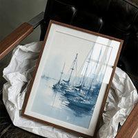 Harbor Mist On Quiet Waters