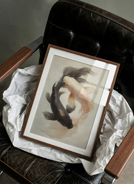 Koi Circle In Quiet Harmony