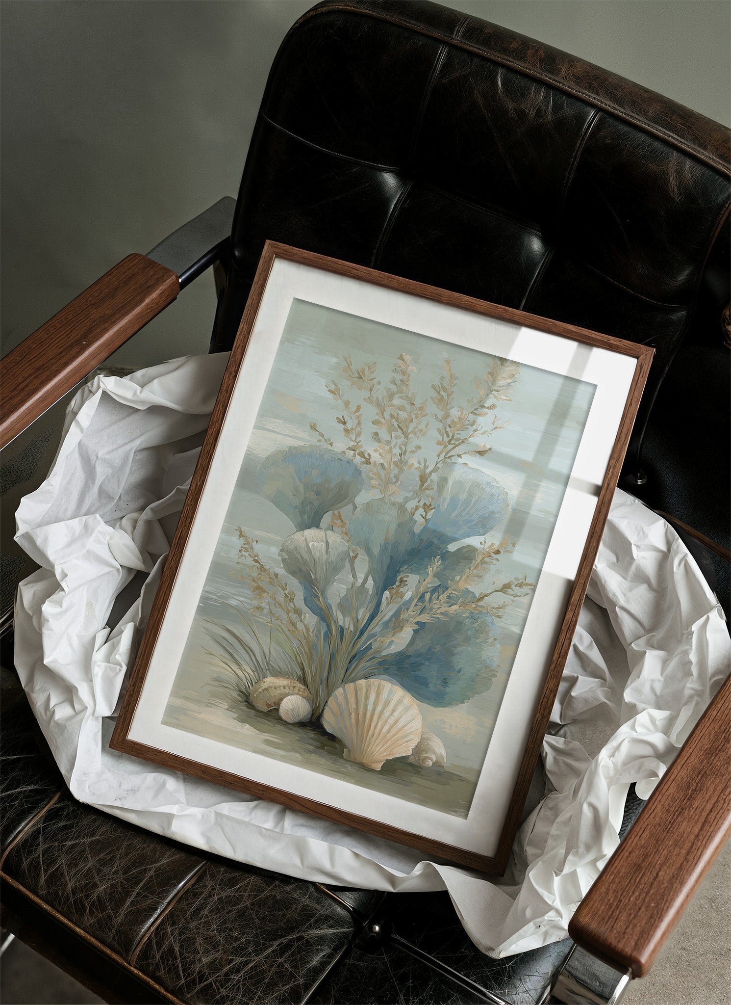 Coastal Memories In Soft Blue