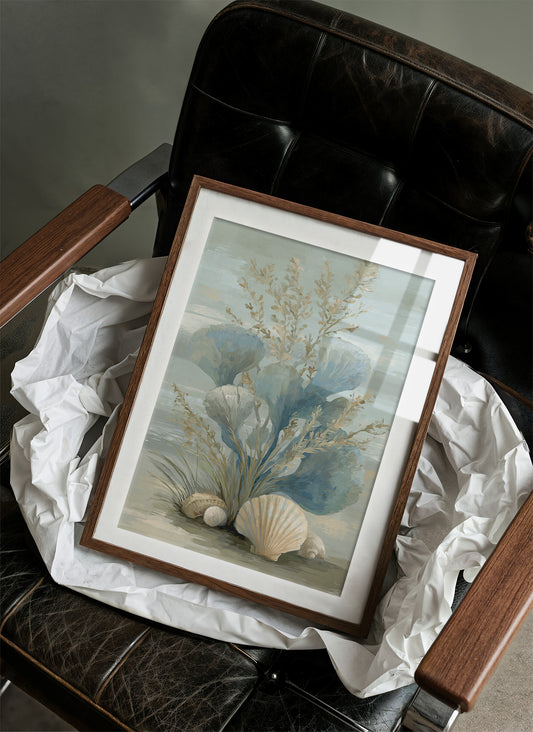 Coastal Memories In Soft Blue