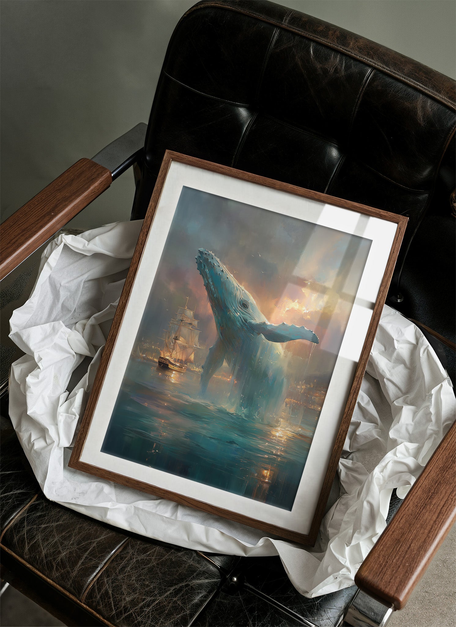 Ocean Giants Dance With Ships