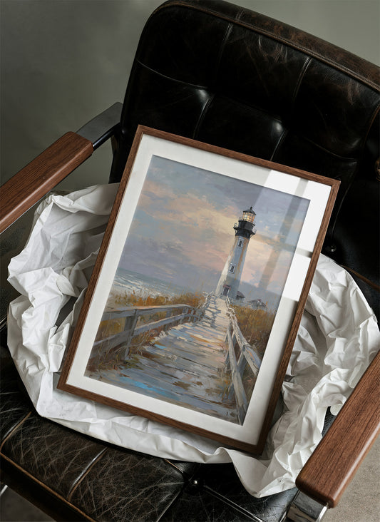 Coastal Path To Weathered Beacon