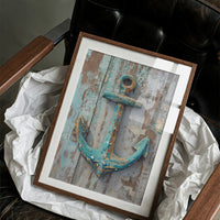 Weathered Anchor Tells Coastal Tales