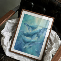 Ocean Giants Dance In Teal