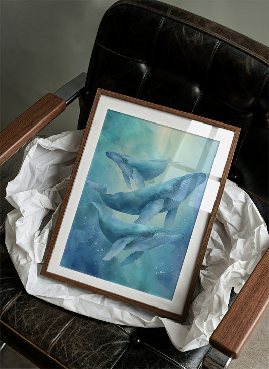 Ocean Giants Dance In Teal