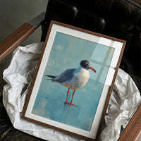 Coastal Bird On Turquoise Shores