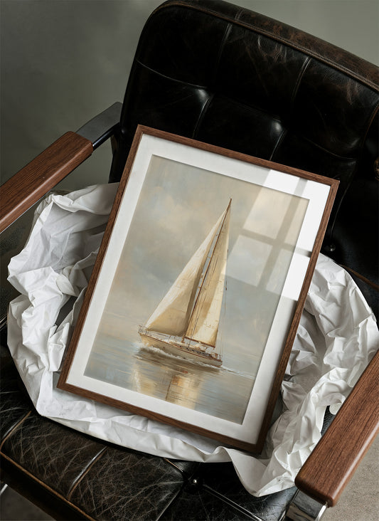 Soft Voyage On Misty Waters