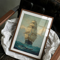 Tall Ship Meets Ocean Giant