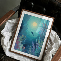 Moonlit Depths Beckon Silently