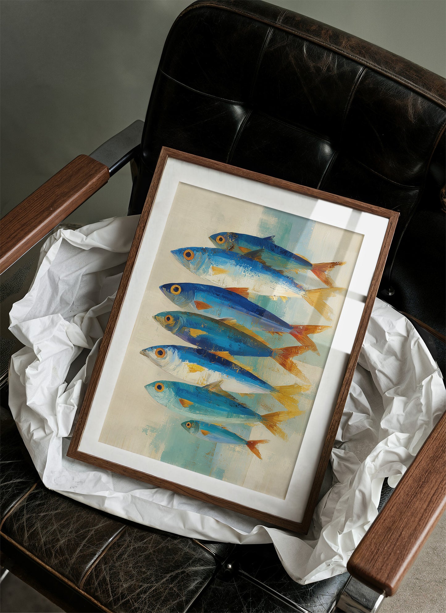 Azure Catch In Morning Light