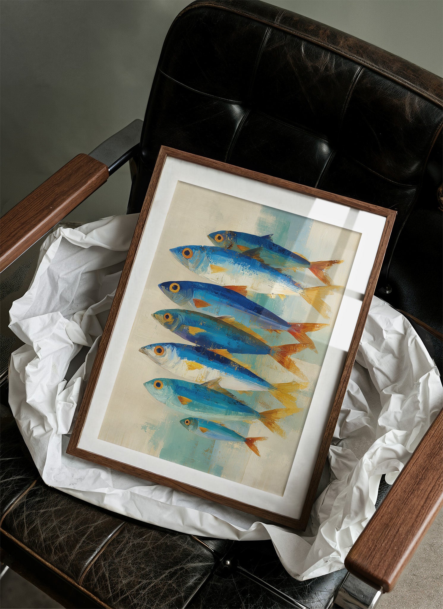 Azure Catch In Morning Light