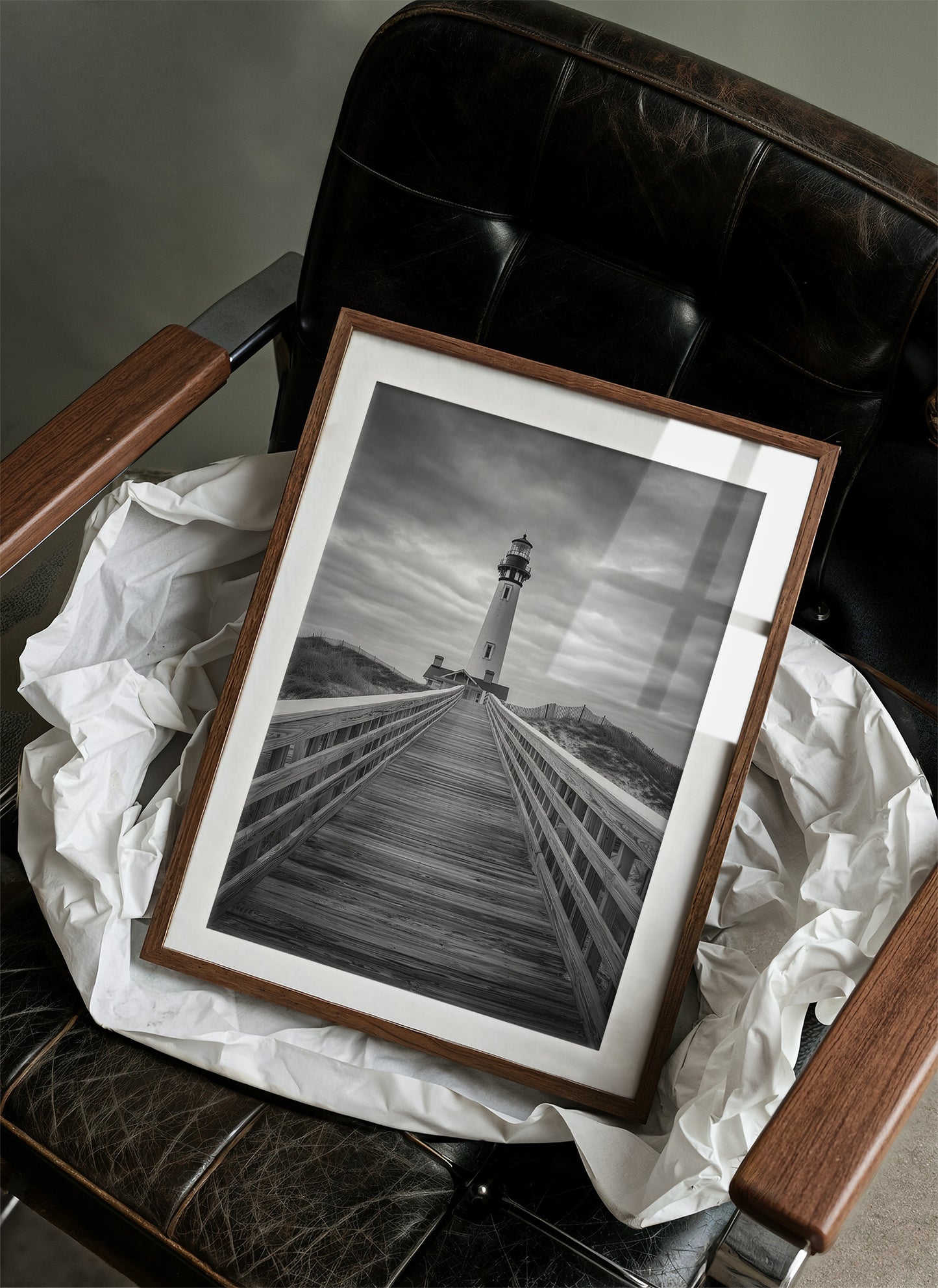 Boardwalk Journey To Coastal Tower