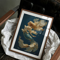 Seafoam Dances Through Teal Depths