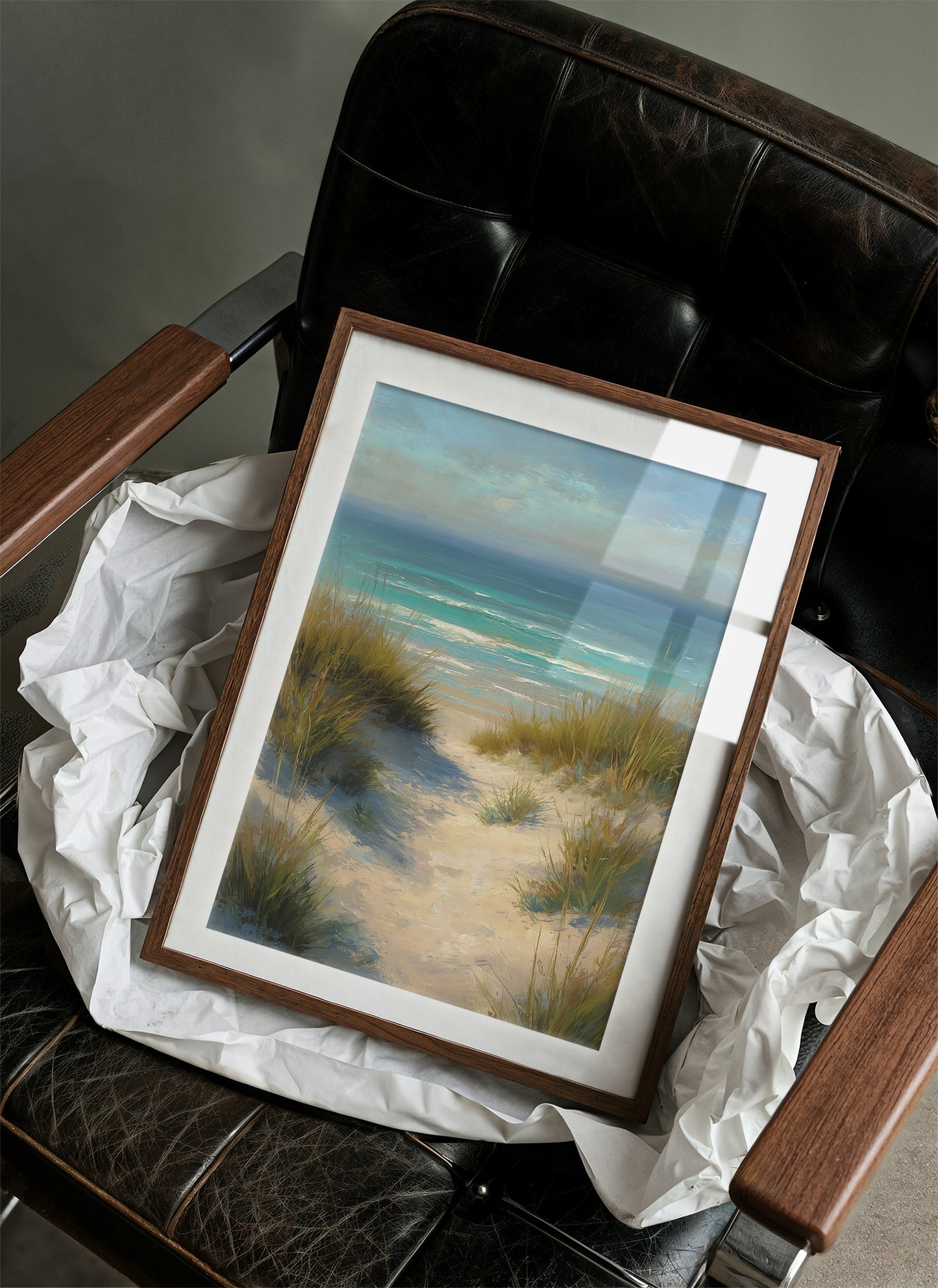 Dunes Remember Ocean Promises