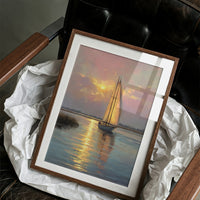 Sails Catch The Golden Hour