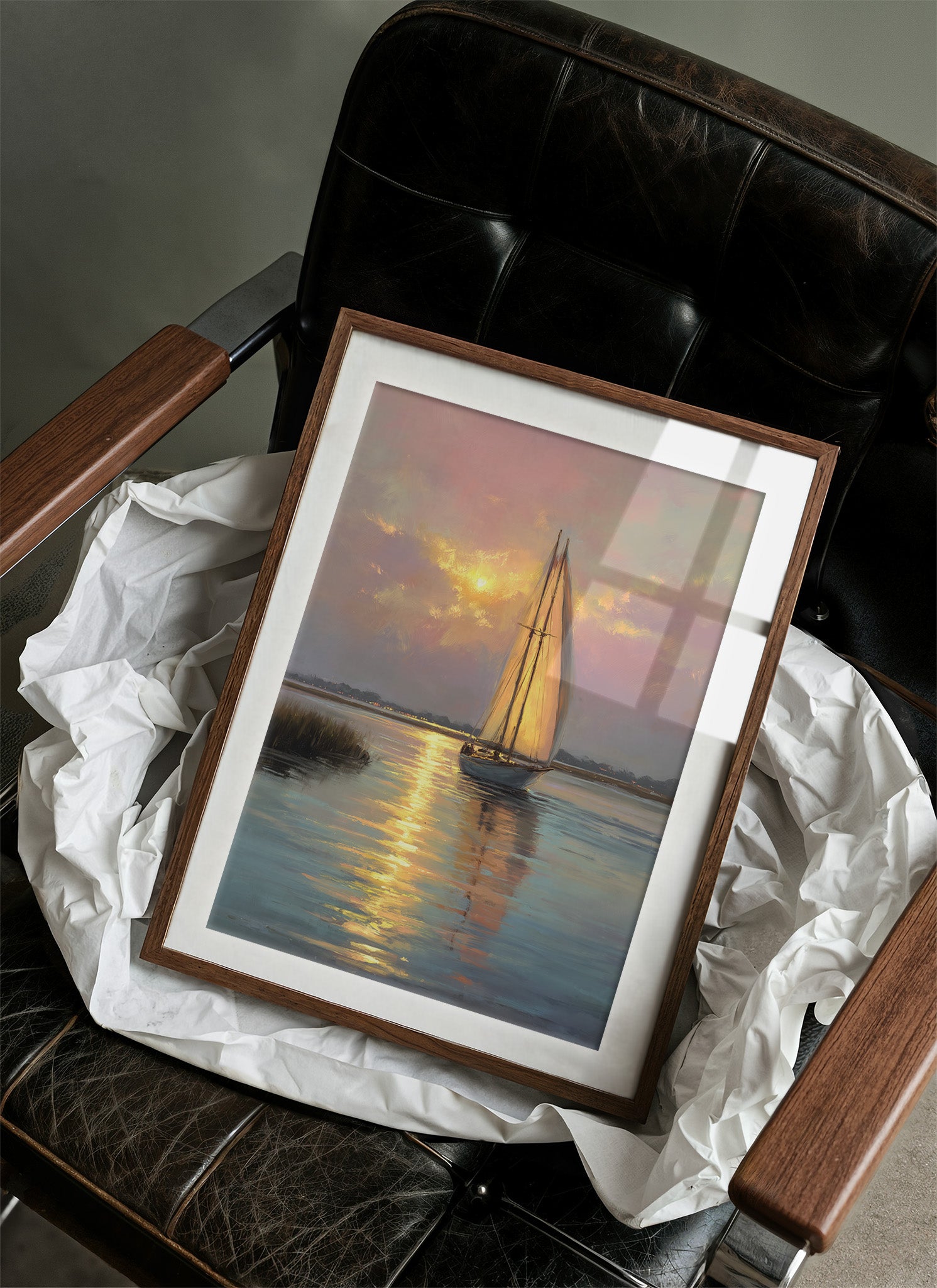 Sails Catch The Golden Hour