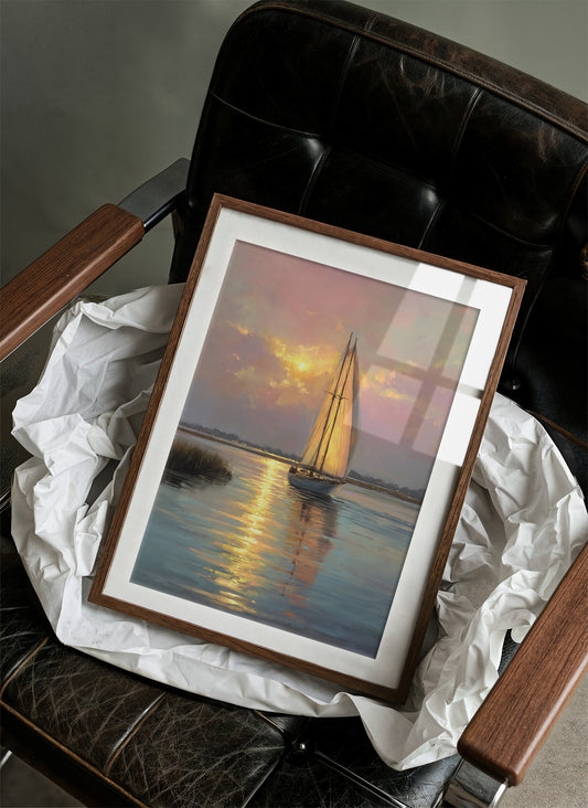 Sails Catch The Golden Hour