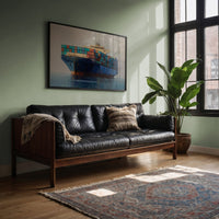 Cargo Giants Cross Quiet Waters