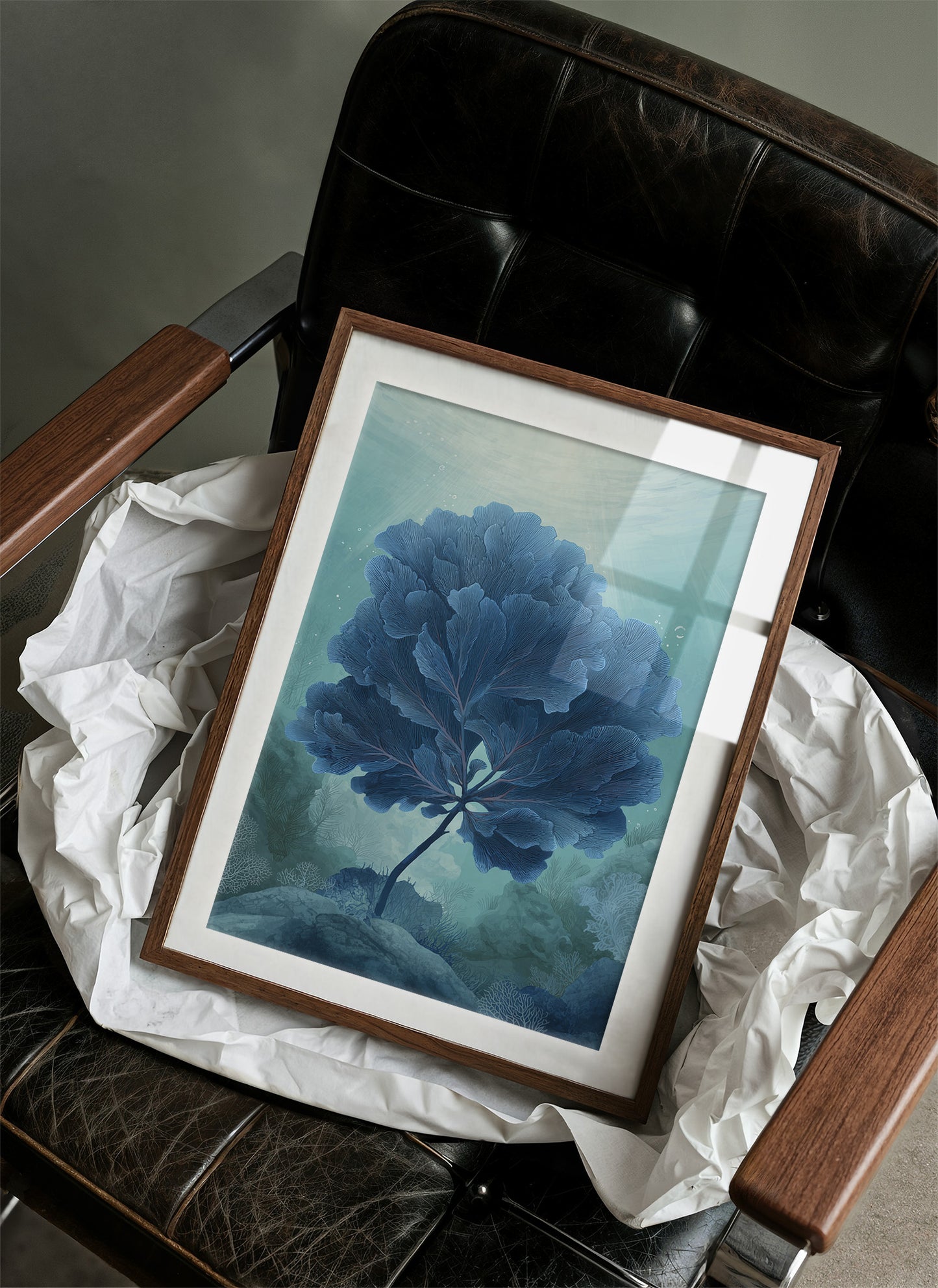 Indigo Flora In Morning Light