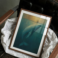 Gentle Giants Below Tiny Ships