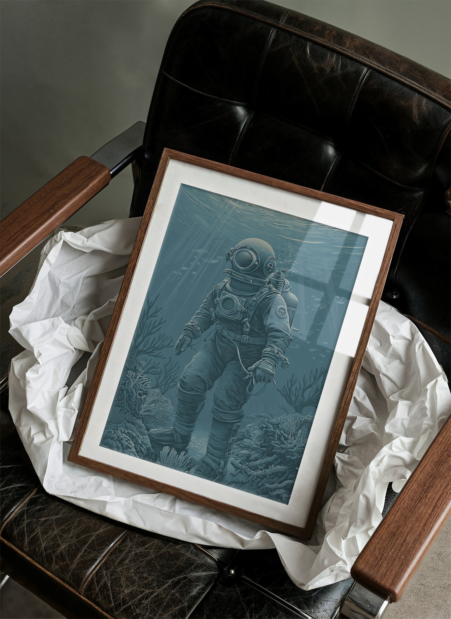 Deep Explorer Among Coral Seas