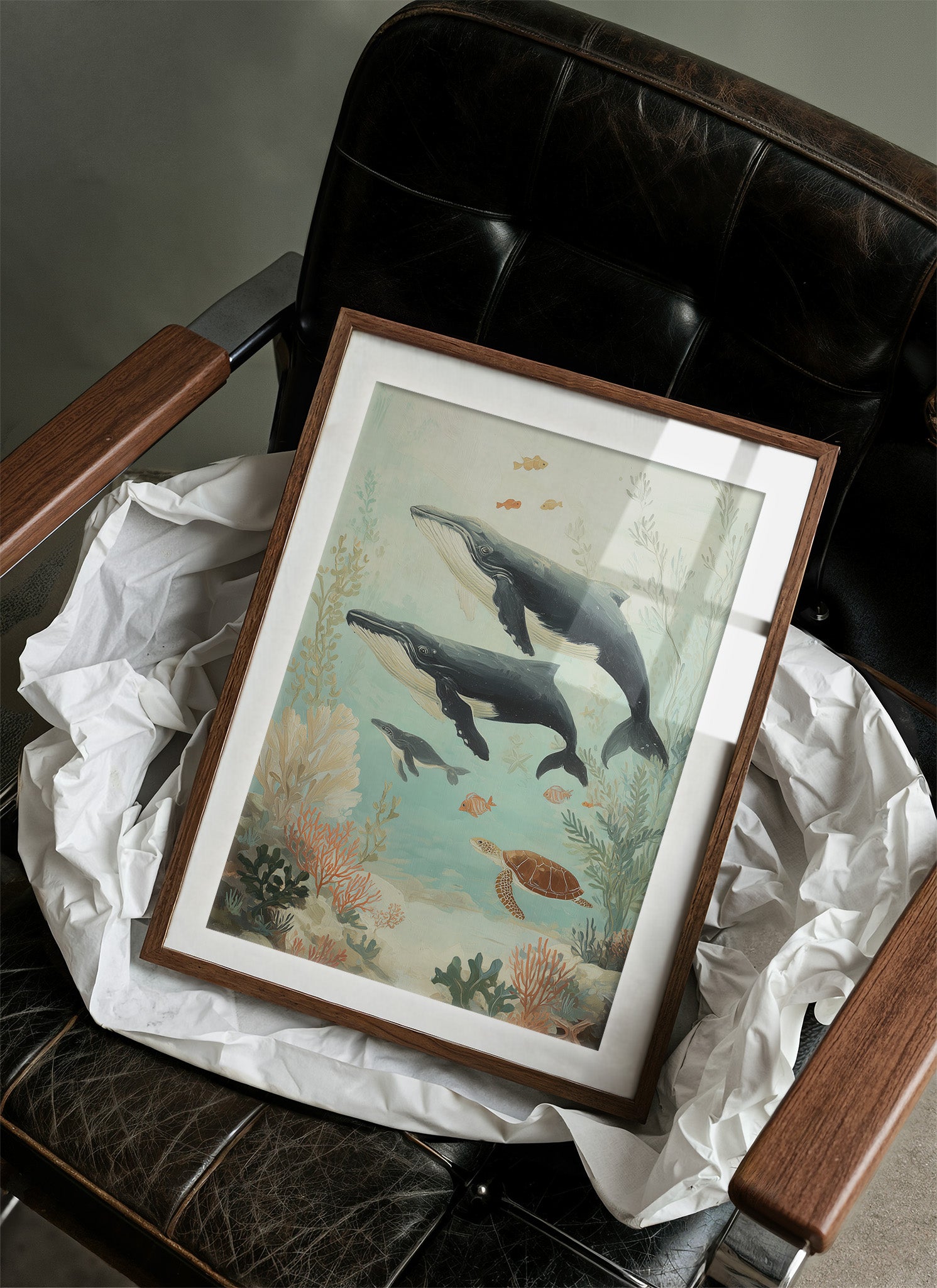 Ocean Giants Dance Through Coral