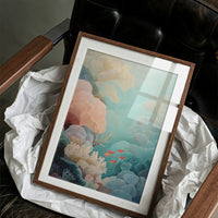 Coral Gardens Dance In Aqua