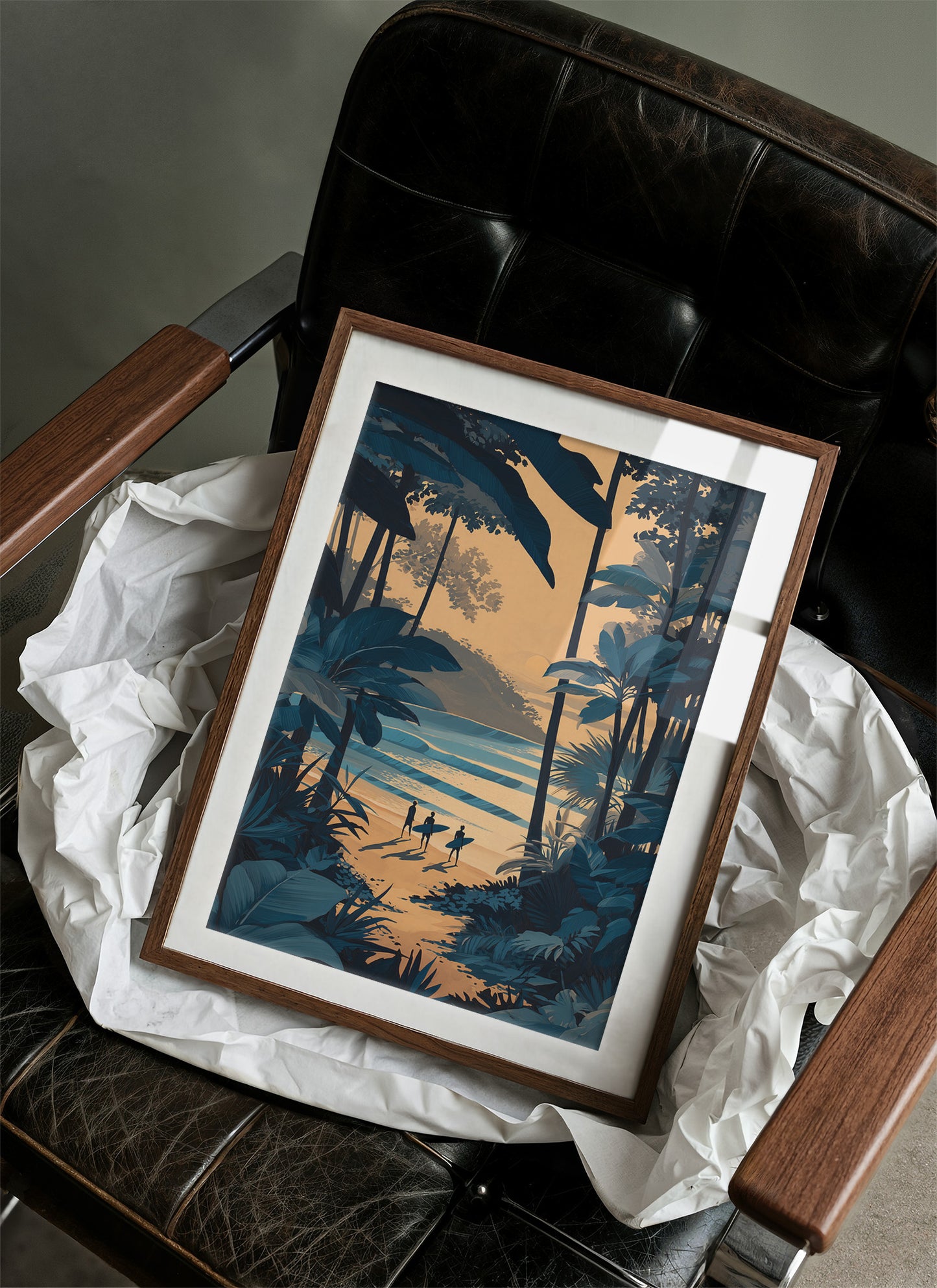 Surfers Chase Golden Hour Tides