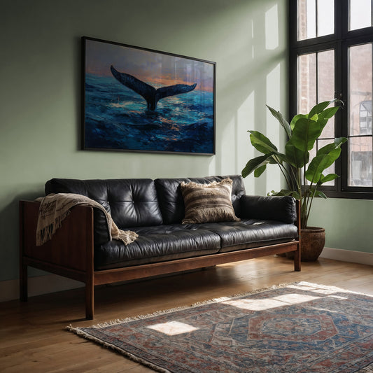 Ocean Giants Beneath Sunset Skies