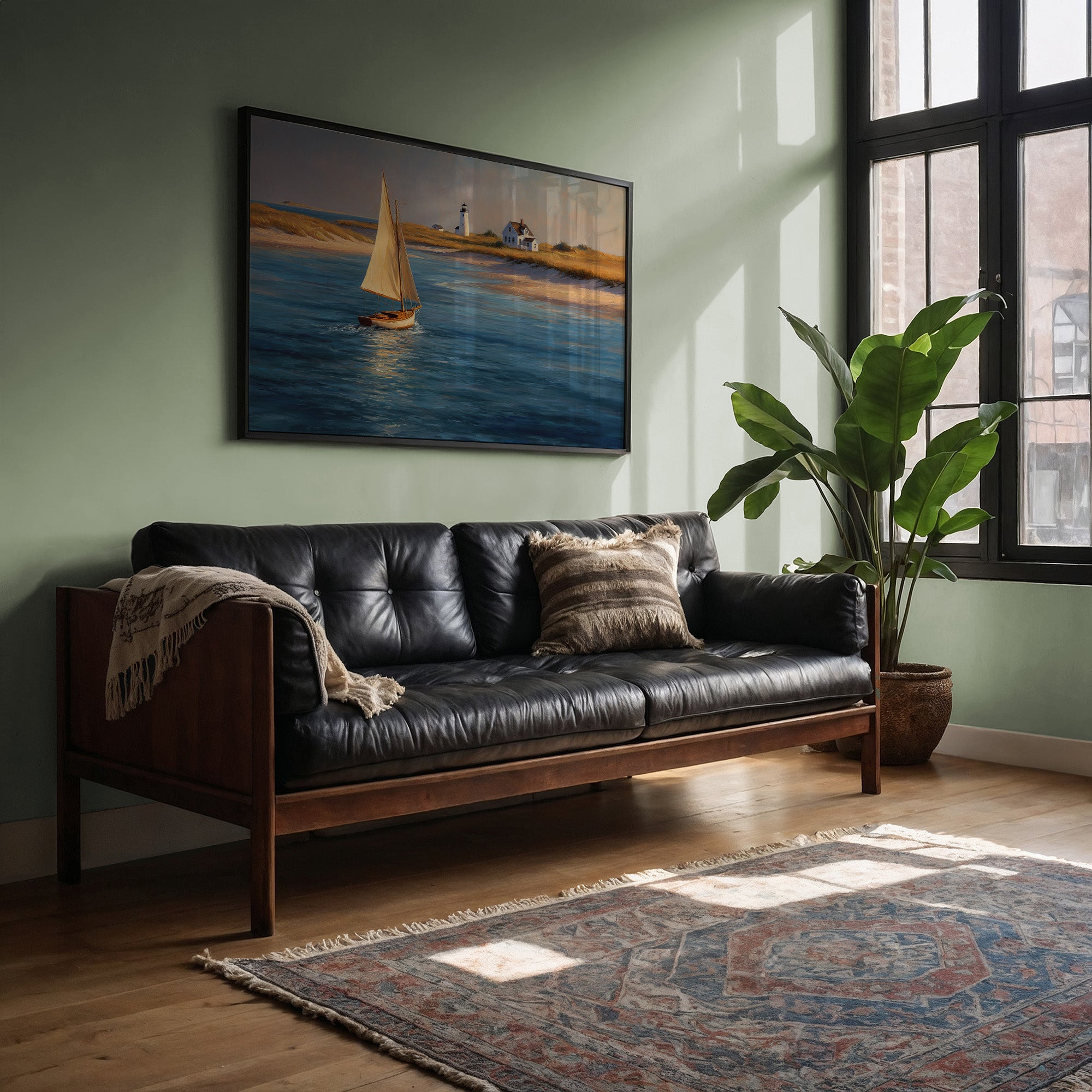 Sailing Home To Lighthouse Bay