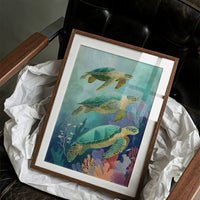 Sea Dancers In Coral Light