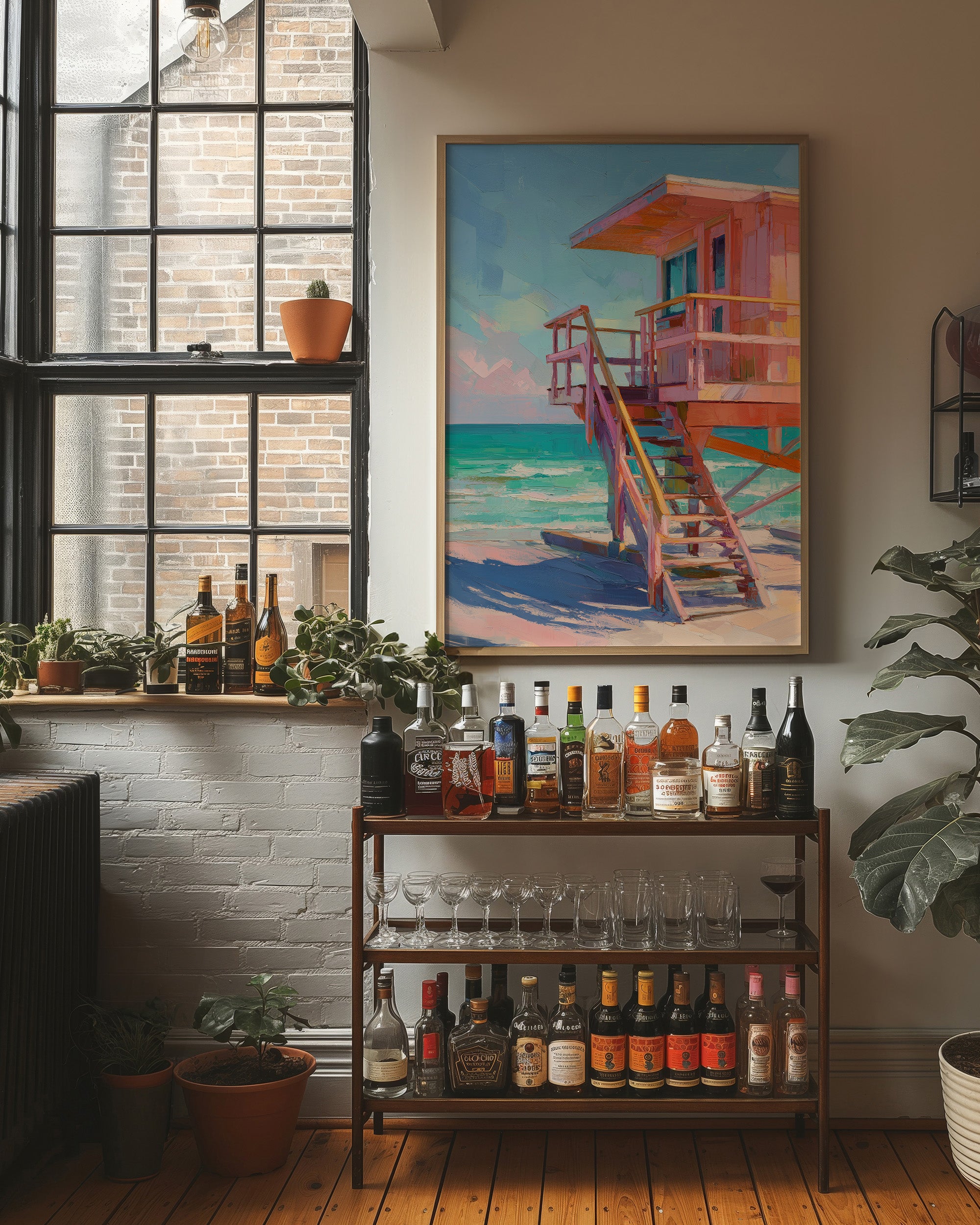 Coral Guardian Watches Turquoise Tides