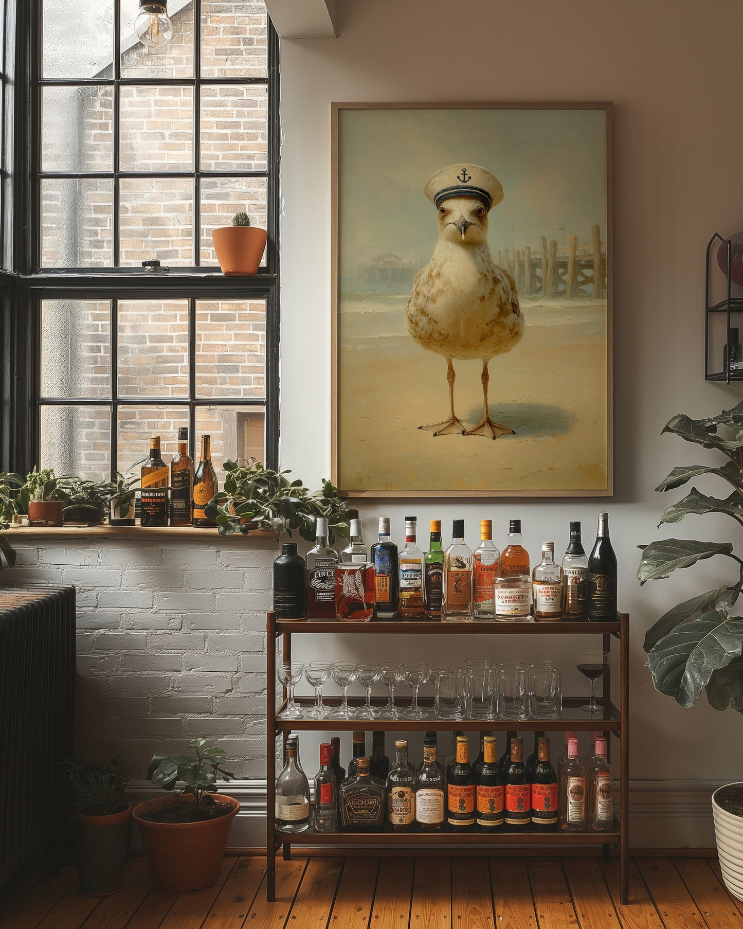 Harbor Guardian Awaits Twilight Tide