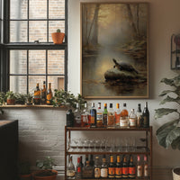 Solitude Bathes in Golden Mist