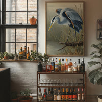 Marsh Sentinel Awaits Dawn