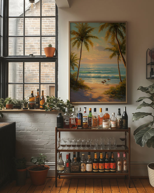 Paradise Whispers At Golden Hour