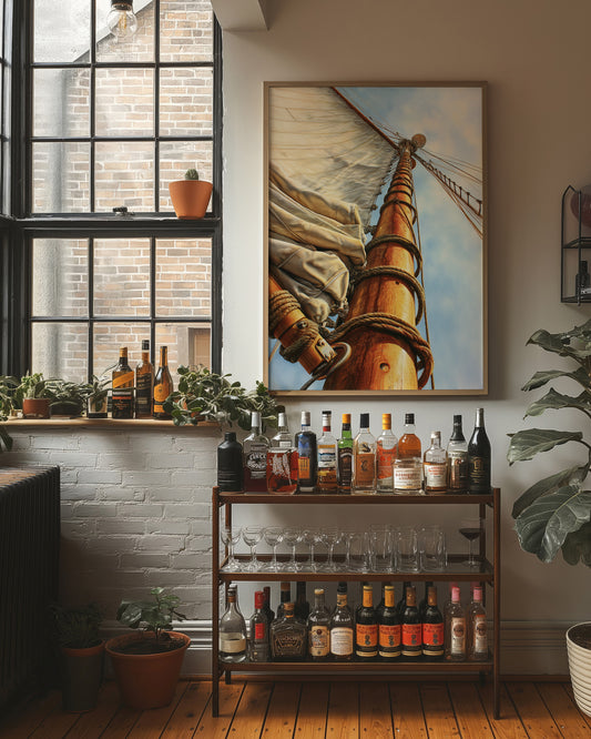 Skyward Journey Through Nautical Heritage