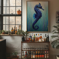 Indigo Guardian of Aquatic Secrets