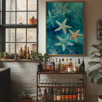 Celestial Navigators in Azure Depths