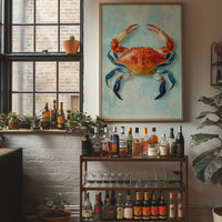 Coastal Guardian In Vibrant Repose