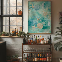 Aquamarine Whispers From The Deep