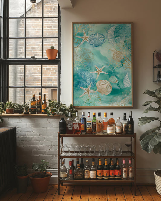 Aquamarine Whispers From The Deep