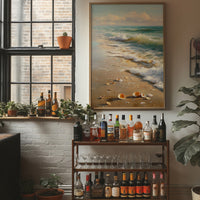 Shoreline Whispers Beneath Azure Skies